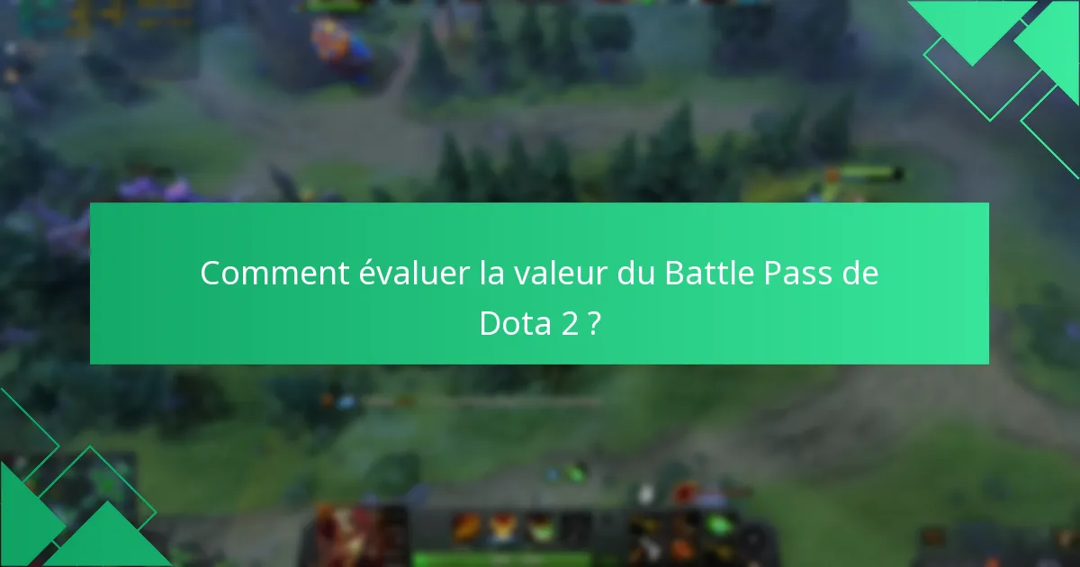 Que peuvent attendre les joueurs des futurs Battle Pass de Dota 2 ?