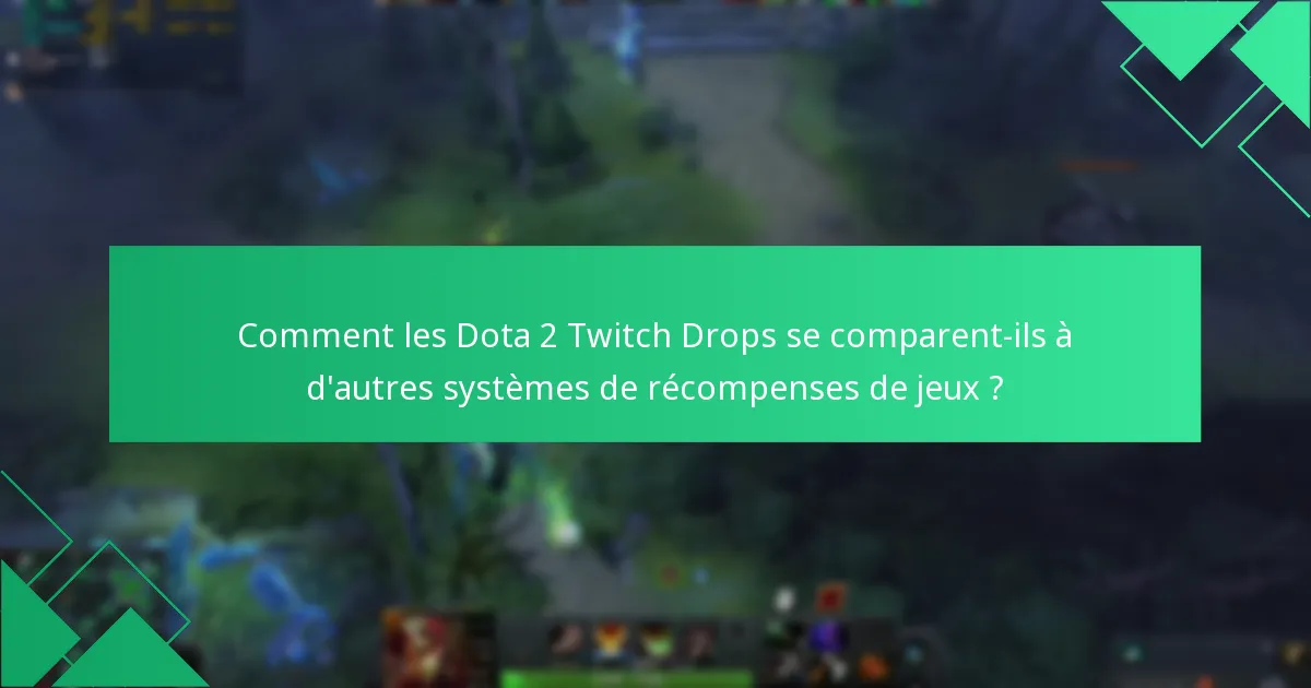 Comment la distribution des récompenses est-elle gérée pour les Twitch Drops ?